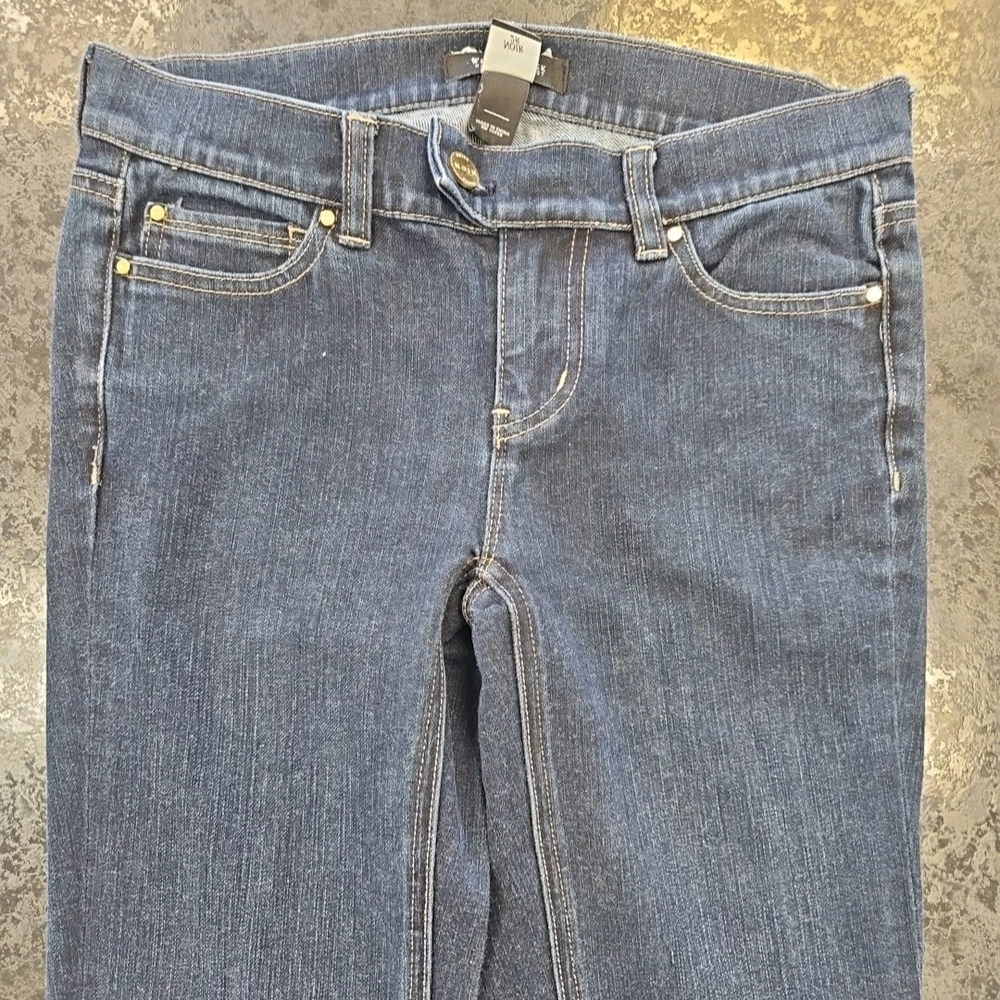 White House Black Market Classic Blue Straight Leg Jeans